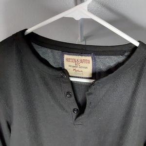 HUSON & BARROW Long sleeve thermal T-shirt